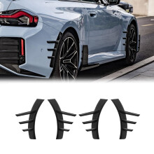 Car Front Rear Side Trim Cover MP Style Spats Canards Body Kits for 2 Series M2 G87 2023-2024