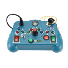 NEW Busy Board Sensory Toys Cartoon with LED Light Switch Control Travel Activities Children Game