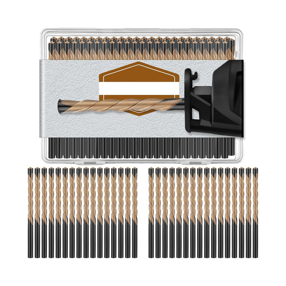 100Pc Drywall Drill Bits Pilot Point Cutting Diameter Router Tools For Spiral Saw 4851161976408