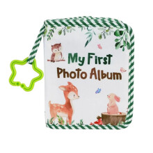 Photo Book for Children Growth Record Bunny Deer Owl Family Pictures Display
