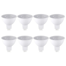 8PCS 7W MR16 LED Bulb GU5.3 Base 6000K 520LM White Light for Ceiling Track Home Use