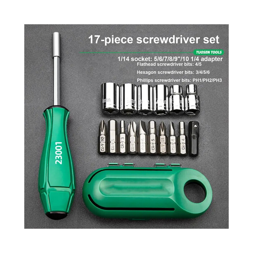 Portable Screwdriver Set Multi-Purpose High-Strength Nut Driver For Daily Repair 4851161973735