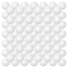100pcs Pong Balls 40mm Beer Bulk Washable Small Game for Carnival Pool Games Decoration Pet Toys
