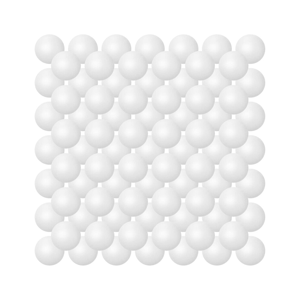 100pcs Pong Balls 40mm Beer Bulk Washable Small Game for Carnival Pool Games Decoration Pet Toys