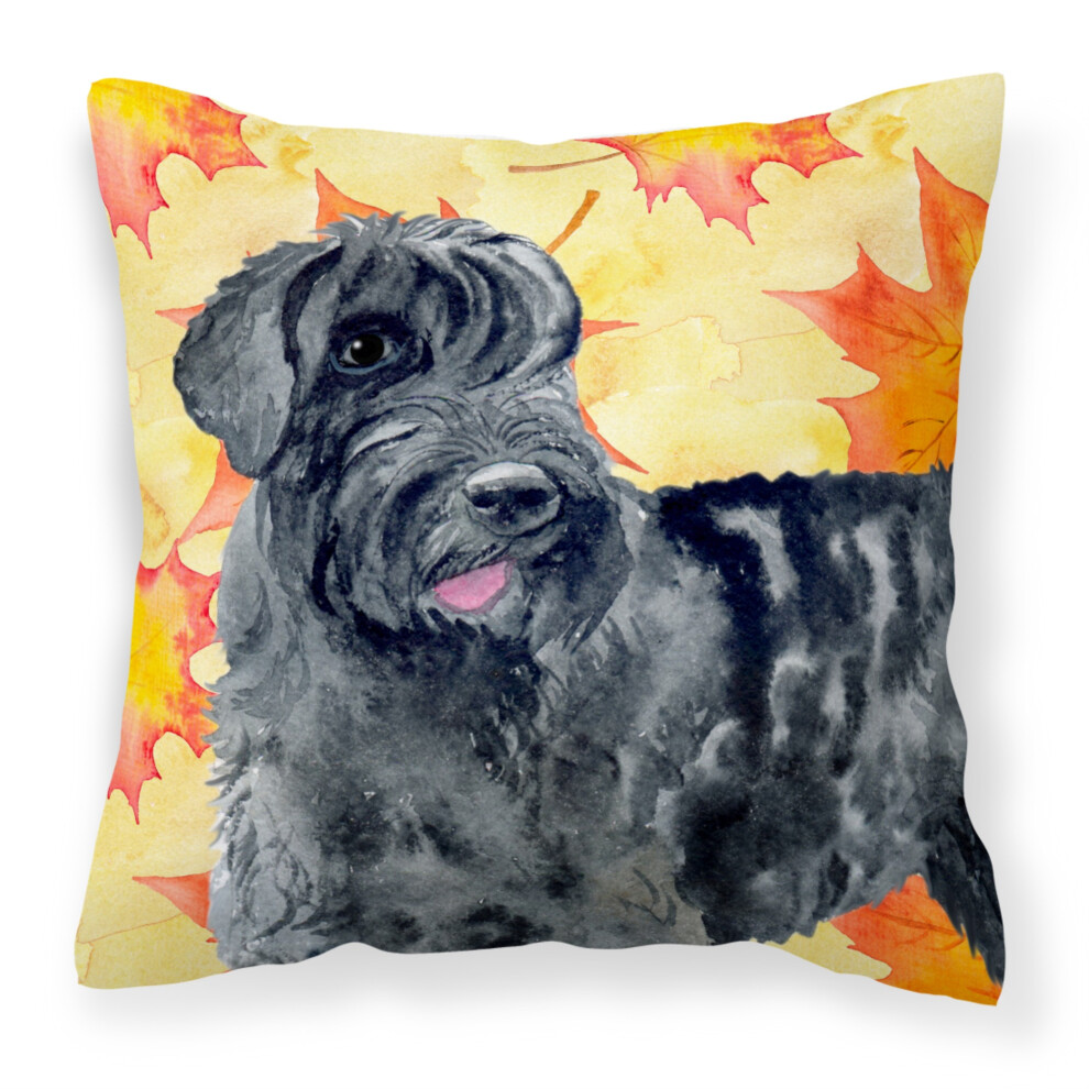 Coussin D'ext Rieur En Toile Multicolore Motif Schnauzer G Ant, Caroline's Treasures BB9921PW1818-image