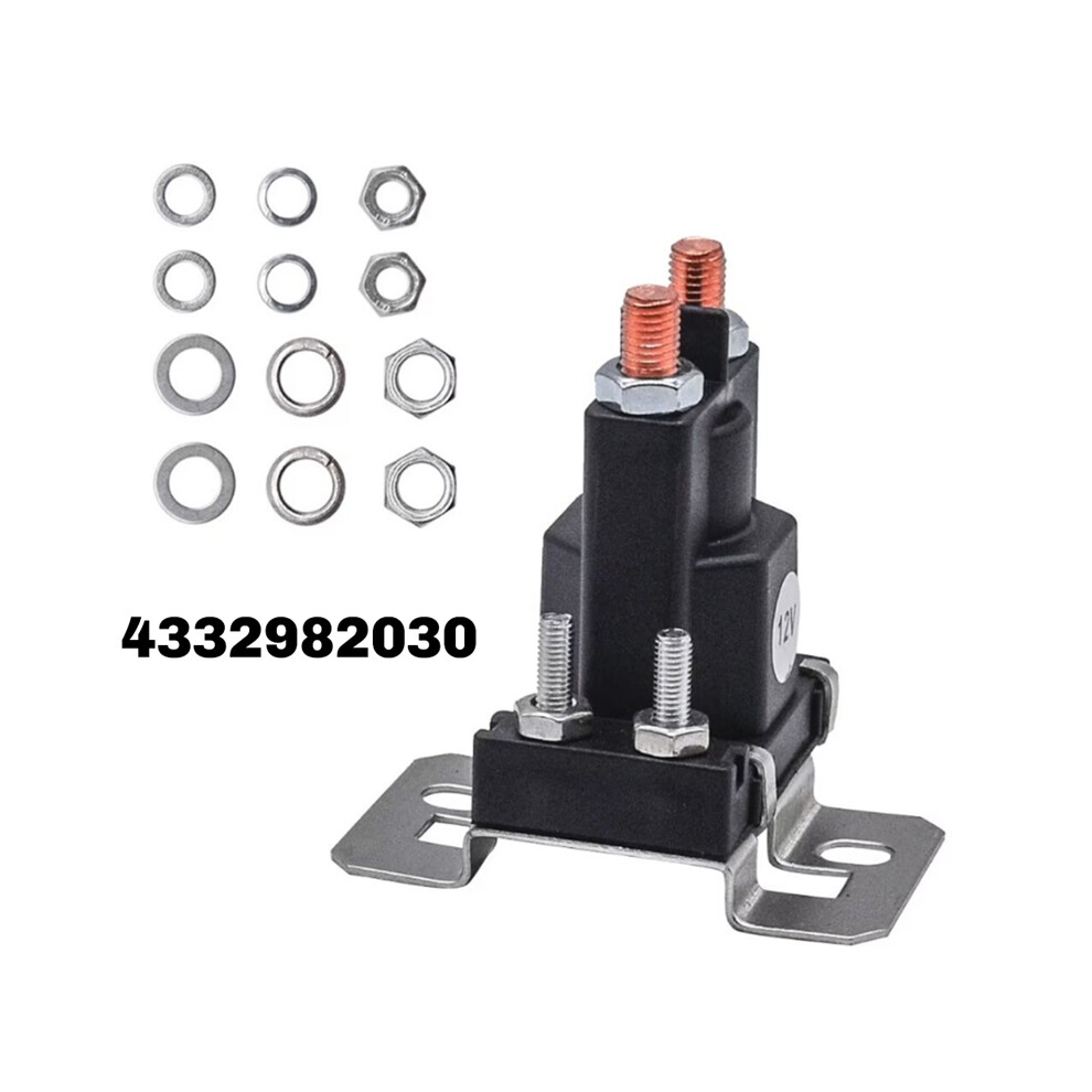 12V Universal Relay Solenoid 4 Post Plow For Western Snowplow 4332982030 4851161978020