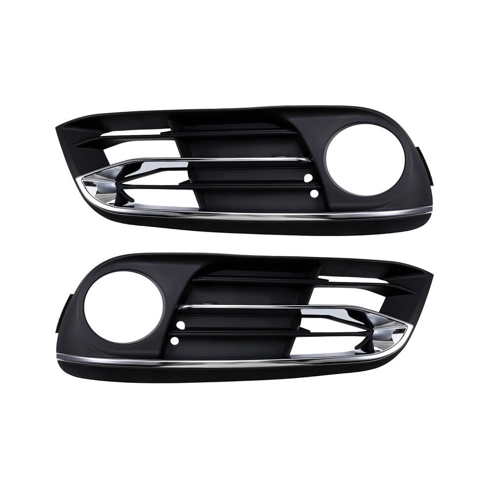1Pair Front Bumper Fog Frame Lamp Trim Grill Cover For 5 Series F10 F11 Sedan 51117342391 51117342392 Light 4851161978433