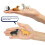 Toymany 12PCS Μίνι Φιγούρες Σκύλων, Ρεαλιστικές Πλαστικές Μικρές Φιγούρες Σκύλων 3