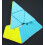 Tanch Pyramid Speed ???ube Stickerless Triangle Magic Cube Puzzle Leget?j Farverig 3