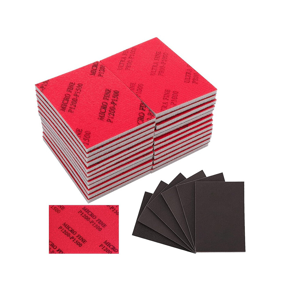 320-3000 Grit Sanding Sponge Set, Fine Foam Pads, Wet Paper, Sponges For Wood, Drywall 4851161983789