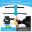 Winter Toddler Ice Skates, Adjustable Double Runner Skates with Hook and Loop Fastener Straps 4