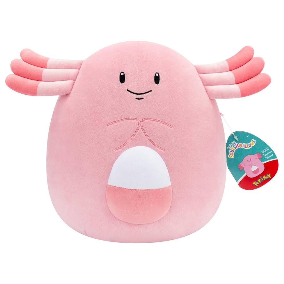 Squishmallows Pokemon Chansey 10" Plush Soft Toy