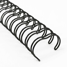 Rayson WR-32-105-100-B Dubbele Loop Binddraad 1/2 Inch 3:1 32-Loop 100-Pack Zwart