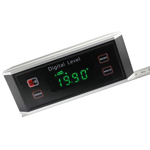 Digital Level Electronic Protractor Inclinometer with Magnet Illuminate Angle Meter Gauge Box 1