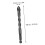 7pcs Hex Shank Drill Bits Firewood Hand Cone Multipurpose Drilling Bit Stepped Tile 10