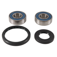 Kit de rodamiento de rueda delantero All Balls Racing 25-1743, compatible con/reemplazo para Kawasaki EX 250 Ninja 2008-2012