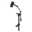 Adjustable Instrument Stand with Rackmount Bracket Clip Microphone Soft Rubber Shock-Absorbing Structure for Cello 2