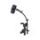 Adjustable Instrument Stand with Rackmount Bracket Clip Microphone Soft Rubber Shock-Absorbing Structure for Violin 1