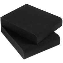 Sound Addicted - Almohadillas de aislamiento para monitores de estudio para altavoces peque os de 3 a 4,5 pulgadas. Par de 2 soportes ac sticos d