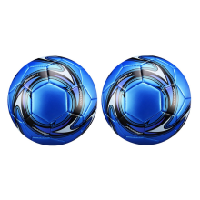 2Pcs Professional Soccer Ball Size 5 Official Training Football Competition Outdoor Blue