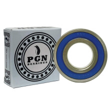 PGN (2 Pack) 6206-2RS Rolamento - Aço Cromado Lubrificado com Vedação - 30x62x16mm com Alta Suporte RPM