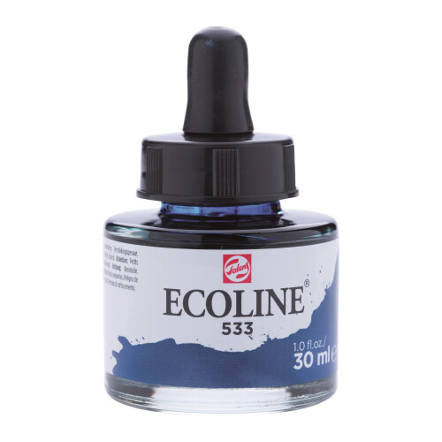 ECOLINE WC 30ML W/DRP INDIGO