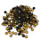 Ornerx flade push pins dekorative thumbtacks til kork sort 200 t?lling 1