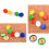 Ornerx flade push pins dekorative thumbtacks til kork sort 200 t?lling 5