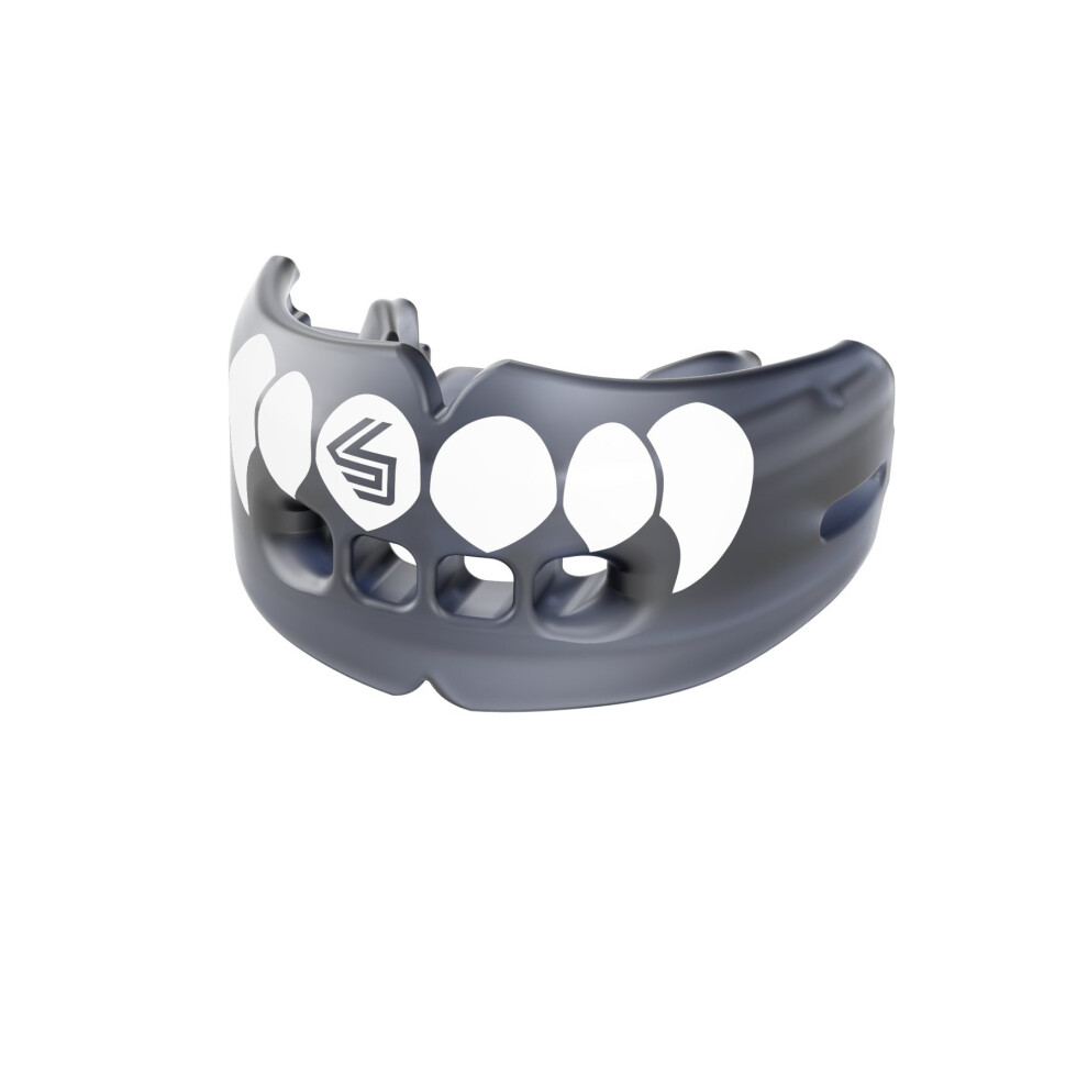 Schokdokter Shock Doctor Double Braces Mouth Guard - Instant Fit For Upper & Lower Braces, 4356300Y, Medical-Grade Silicone, Strap/Strapless, Adult & Youth Sizes