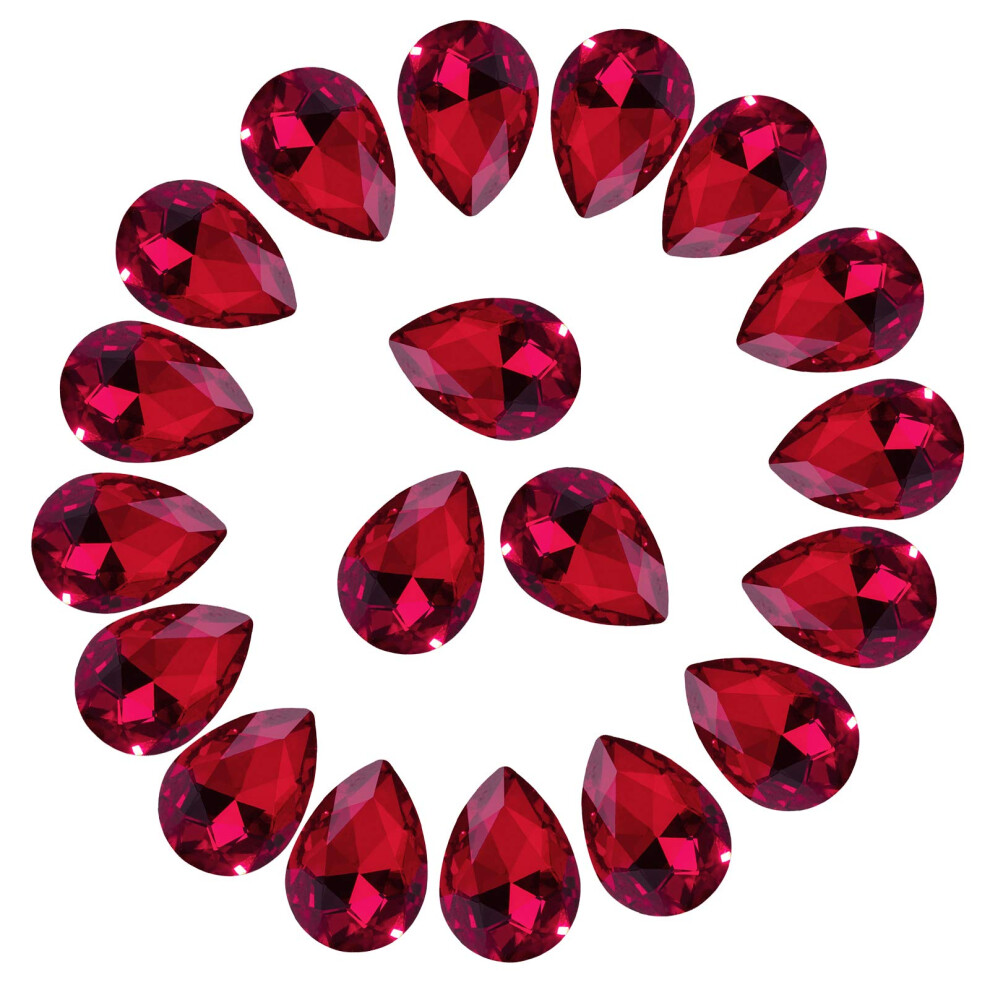 Jyukan Diy Traandruppel Kristal Ab Hars Strass Puntsteen Glas Facet Geslepen Sieraden Maken Knutselwerkje 50 Stuks-image