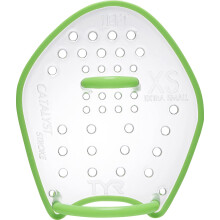 TYR mens CATALYST TRAINING PADDLES XS - Green X-Small US