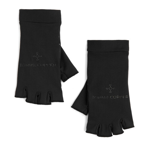 Tommie Copper Tommie Copper Women's Core Compression Half Finger Handsker sort medium 2