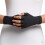 Tommie Copper Tommie Copper Women's Core Compression Half Finger Handsker sort medium 1