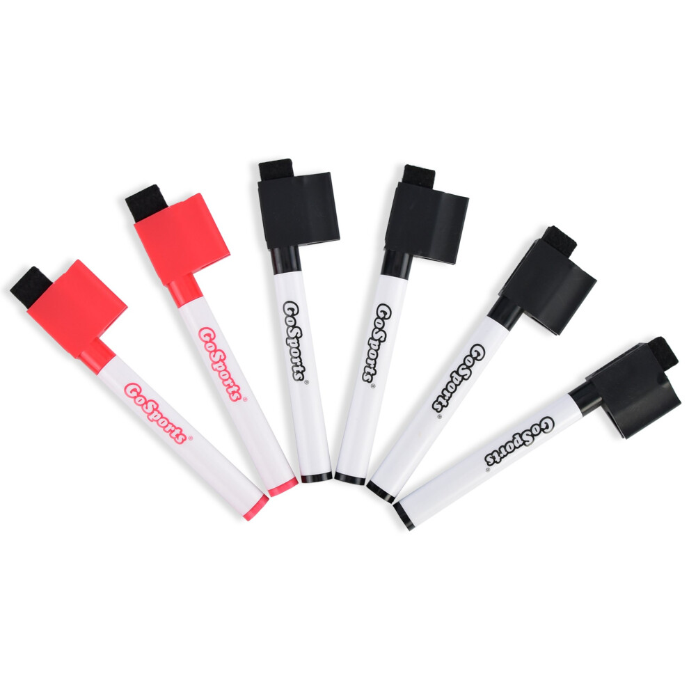 GoSports Dry Erase Coaches Board with 2 Dry Erase Pens