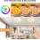 Modern Round LED Ceiling Lights 32W 2350LM, Warm White 3000K 5