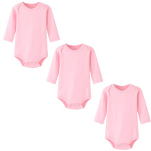 Enfants Ch?ris Plain Pink Bodysuit 24 m?neder