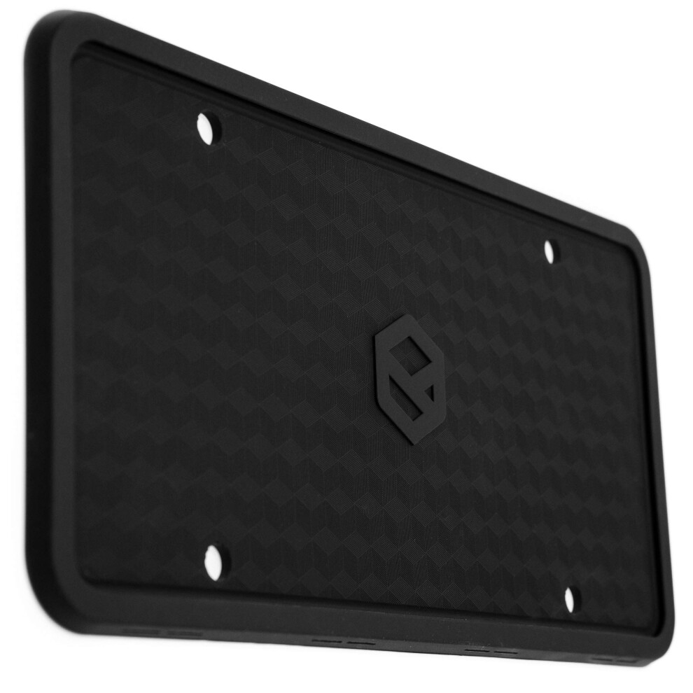 Rightcar Solutions Silicone License Plate Frames | The Original Premium Grade Silicone Car Plate Frame | Rust Proof Rattle Proof Weather Proof 655646455808