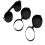 Binoculars Protective Rubber Objective Lens Caps Binocular Eyepiece Cover Telescope Protection B 1