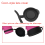 Binoculars Protective Rubber Objective Lens Caps Binocular Eyepiece Cover Telescope Protection B 3