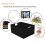 Rectangular Storage Bin Baskets for Decorative Basket with Wood Carry Handles A 4