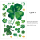 C Patricks Day Decorations Stickers, . 'S Window Clings Decor 7