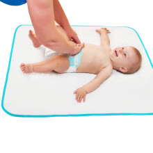Portable Changing Pad For Home & Travel - Waterproof teranvndbar extra stor storlek 31.5 """" X23.6 '' Baby Changing Mat med frstrkta dubbla s