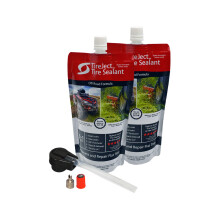 Kit de scellant pour pneus tout-terrain TireJect - Scellage 5 en 1 - R pare et pr vient les crevaisons 20 oz