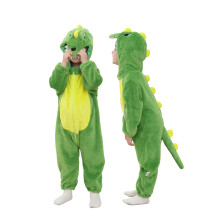 Disfraz de dinosaurio tigre para ni?os y beb?s de TONWHAR, mono con capucha, talla 0-3 meses (altura: 20-23), color verde
