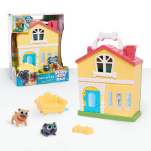 Puppy Dog Pals Stow N 'Go Playset com Handle Travel Toys for Kids Oficialmente, Licenciado Kids Toys por idades de 3