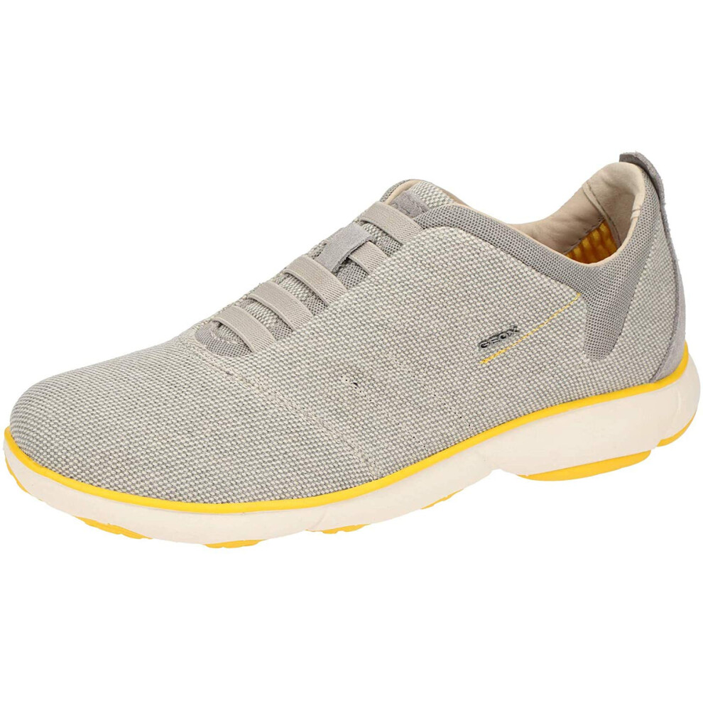 Geox Men's Low-Top Sneakers  Grey Grey C1996  8