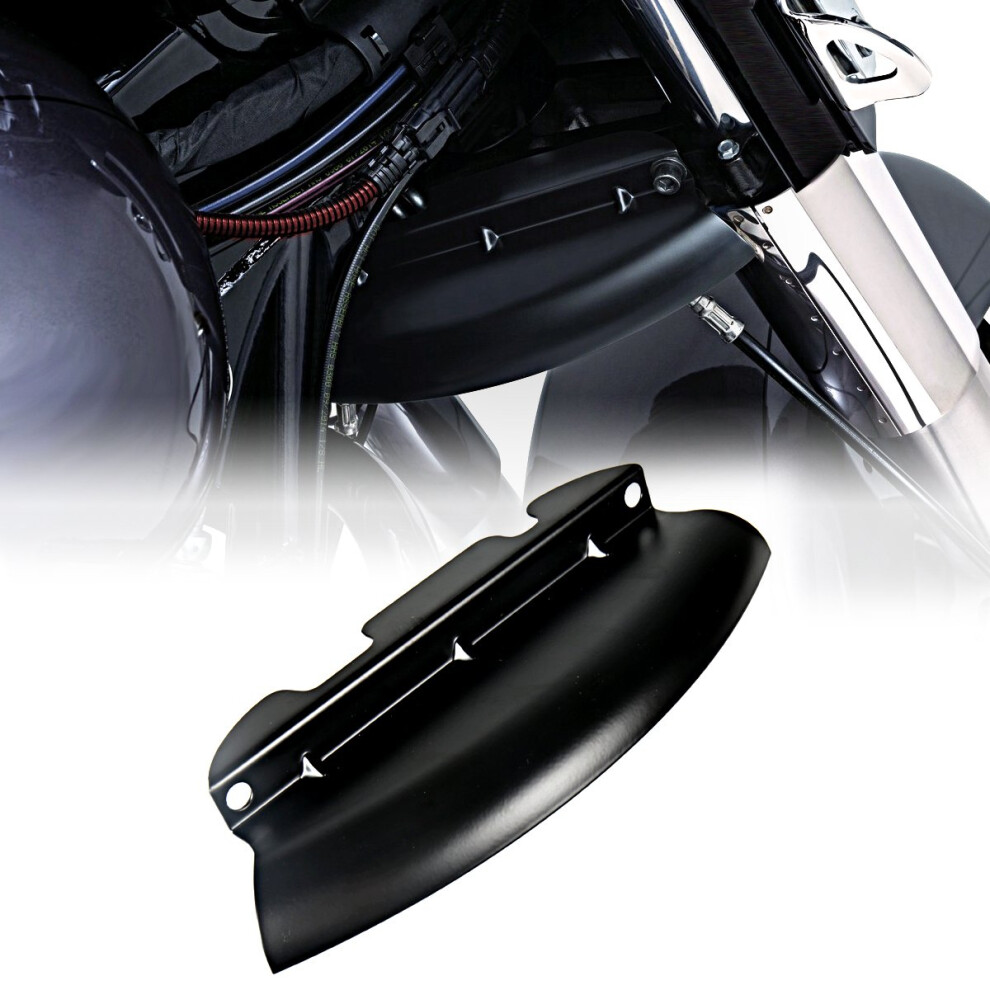 Lower Triple Tree Wind Deflector For Harley Touring Electra Street Glide 2014-2022 Models Black 6484095608435