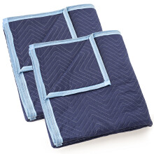 Sure-Max 2 Umzugs- und Verpackungsdecken  Deluxe Pro  203,2 x 182,9 cm (40 lb/dz Gewicht)  professionelle, gesteppte Versand-Mbelpolster, Knigsb