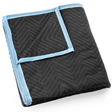 Sure-Max 2 Umzugspackdecken Ultra Thick Pro 80 x 72 65 lbdz Gewicht Professionelle gesteppte Versandm belpolster Schwarz