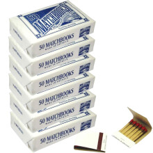 Cajas de cerillas blancas DD Bean & Sons, 300 unidades, para bodas, cumplea   os, venta al por mayor, fabricadas en Estados Unidos, paquete de 6
